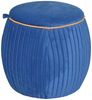 Sitzhocker mit Stauraum "Anna" blau Bild 2
