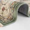 Orientalischer Samt-Teppich Fransen Antik Negar Grün - 160x230x0,5cm Bild 3