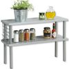 KESPER Küchen-Regal 27818 mit Utensilienaufhängung - grau / Küchenregal / Etagenregal Bild 3