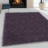 Hochflor Teppich Sima rechteckig - 140x200 cm - Violett Bild 2