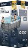 Best Way Pool-Set Grau 305 x 200 x 84 cm Stahl 42007937 Bild 3
