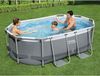 Best Way Pool-Set Grau 305 x 200 x 84 cm Stahl 42007937 Bild 2