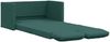 vidaXL Bodensofa mit Schlaffunktion Dunkelgrün 112x174x55 cm Stoff 353968 Bild 2