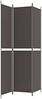 vidaXL 3-tlg. Paravent Braun 150x220 cm Stoff 350243 Bild 5