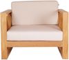 Loungesessel Molveno aus Teak mit Armlehnen und Auflagen von Teako Design Bild 2