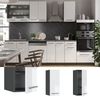 Hängeschrank Fame-Line Weiß Hochglanz 30 cm Vicco Bild 2