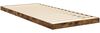 vidaXL Bodenbettrahmen, Holz Eiche Braun, 76,5x200 cm Bild 5