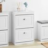 SoBuy FSR78-W Schuhschrank, MDF, Lackiert, Weiß, 54 x 83 x 24 cm Bild 2