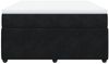 vidaXL Boxspringbett mit Matratze Schwarz 160x200 cm Samt 3285652 Bild 4