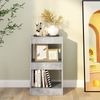 vidaXL Bücherregal/Raumteiler Betongrau 40x30x72 cm 811605 Bild 5