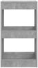 vidaXL Bücherregal/Raumteiler Betongrau 40x30x72 cm 811605 Bild 3
