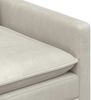 vidaXL Sofa Set 2 pcs Creme Samt 3417134 Bild 5