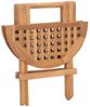 vidaXL 3-tlg. Garten-Essgruppe mit Kissen Klappbar Massivholz Teak 3063171 Bild 4