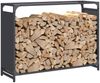 vidaXL Brennholzregal Anthrazit 90x28x65 cm Kaltgewalzter Stahl 864205 Bild 4