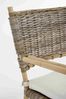 Gartensessel Tarifa aus Rattan mit Kissen, Boho Stil, natur, abziehbares Kissen, für draußen Bild 5