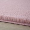 Hochflor Teppich Pia rechteckig - 120x170 cm - Rosa Bild 4