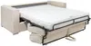 Vente-unique - LORETO Sofa SamtStoff Grau - B 223 cm95 cm x H 90 cm x L 215 cm Bild 3