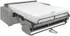 Vente-unique - CALITO Sofa SamtStoff Grau - B 223 cm94 cm x H 99 cm x L 194 cm Bild 3