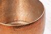 Stylischer Couchtisch MARTELLO No. 1 Aluminium ca. 60cm kupfer Hammerschlag Bild 5