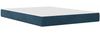 vidaXL Bettgestell mit Matratze mit Matratze Blau 180 x 200 cm Samt 3414818 Bild 5