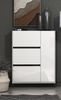 Schuhschrank >EASY< in weiß, Holzwerkstoff - 103x135x25,2cm (BxHxT) Bild 5