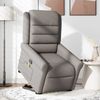 vidaXL Massagesessel mit Aufstehhilfe Taupe Stoff 3303331 Bild 4
