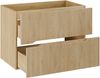 Badplaats Badmöbel Set Nordic 80 cm – Eiche – Inkl. Waschbecken – Hängend mit 2 Schubladen Bild 3