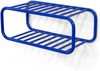 Spinder Retro Schuhregal Stahl Ultramarine 70er Jahre Stil Bild 2