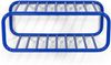 Spinder Retro Schuhregal Stahl Ultramarine 70er Jahre Stil Bild 3