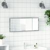 vidaXL LED-Badspiegel Grau Sonoma 100x8,5x37 cm Holzwerkstoff 856273 Bild 4