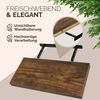 CASARIA® 3x Wandregal 50cm Holz dunkle Eiche Regal Bild 5
