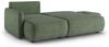 Ecksofa mit Schlaffunktion Sofa LUKA in Stoff Cremona Grün Ottomane Links Bild 2