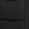 Waschtischunterschrank Skelbolu 60x60x40 cm Schwarz/Eiche [en. casa] Bild 4