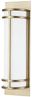 Elstead Fusion 2 Light Wandleuchte 2-flammig messing natur lackiert E27 Bild 5