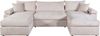 OTTO home Wohnlandschaft Cosy U-Form, B: 309 cm, Sitzaufbau im Sandwich-Federkern, 2 Zierkissen, Mega-Sofa, Cord oder Struktur weich, Kaltschaumauflage Bild 2