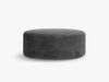 Micadoni Pouf Dia 90cm Kord Tilia Grau Bild 3