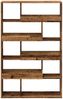 vidaXL Bücherregal Altholz-Optik 100x33x156,5 cm Holzwerkstoff 3309346 Bild 4
