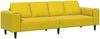 vidaXL Wohnzimmer Couch Gelb 250 x 77 x 76 cm 3335097 Bild 2