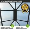 BRAST Alu-Pavillon Premium 3x4m beige festes Dach wasserdicht + Moskitonetz Bild 4