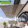 Windhager Beschattungsnetz COTE D´Azur - 3x4 Meter - Beige/Taupe - Sonnensegel, Sonnenschutz, Schattennetz, Schattierungsnetz - Terassenüberdachung - geeignet für Terasse, Balkon und Garten Bild 2