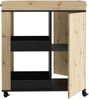 Barschrank >Hydra< in Artisan Eiche - 77,5x88,5x42cm (BxHxT) Bild 5