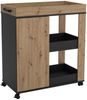 Barschrank >Hydra< in Artisan Eiche - 77,5x88,5x42cm (BxHxT) Bild 3
