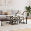 vidaXL Couchtisch Sonoma-Eiche 91x91x40 cm Holzwerkstoff 839074 Bild 3