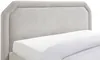 Vente-unique - INASTO Bett Stoff Beige - B 214,5 cm x H 114 cm x L 191 cm Bild 4