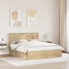 vidaXL Bettrahmen Sonoma 160 x 200 cm Massives Kiefernholz 3410985 Bild 3