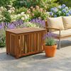 Relaxdays Gartenbox Akazienholz Bild 5