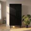 HOME DELUXE Kleiderschrank NYLA Schwarz - 100 x 200 cm Bild 1
