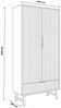 HOME DELUXE Kleiderschrank NYLA Schwarz - 100 x 200 cm Bild 5