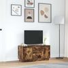 vidaXL TV-Schrank mit LED-Leuchten Räuchereiche 100x41x50 cm 861413 Bild 4