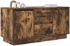 vidaXL TV-Schrank mit LED-Leuchten Räuchereiche 100x41x50 cm 861413 Bild 5